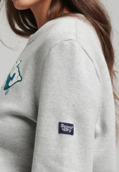 Superdry NOSTALGIA SCRIPT - Sweatshirt - Elm Snowy -Superdry Shop b3bf13f8159d4830ae9be52362f5be48