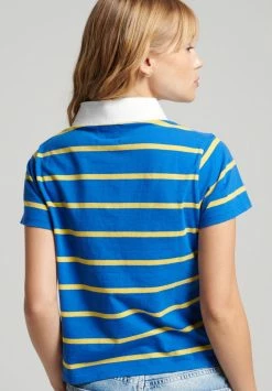 Superdry Polo Shirt - Cobalt Yellow -Superdry Shop b3d2bd1ec052443a94291c59a92234b6
