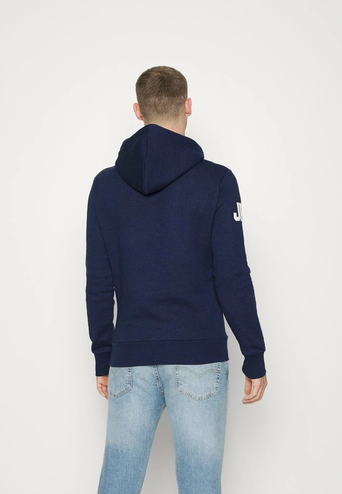 Superdry HOOD - Sweatshirt - Midnight Blue Grit 3 Superdry HOOD - Sweatshirt - Midnight Blue Grit - Image 3