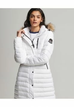 Superdry Winter Coat - White