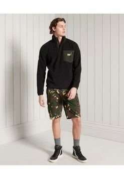 Superdry B TRAIL - Fleece Jumper - Black