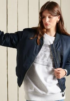 Superdry Bomber Jacket - Nordic Chrome Navy 12 Superdry Bomber Jacket - Nordic Chrome Navy -Superdry Shop b4a728919727410799731d784eafc104