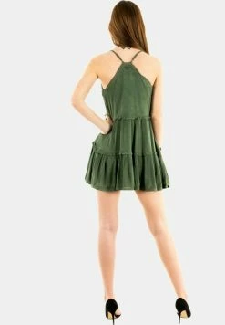 Superdry Day Dress - Vert -Superdry Shop b4ae91bc15954a1ab504a46e0c2c2f7c