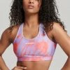 Superdry CORE MID IMPACT - Bustier - Brush Camo Lilac