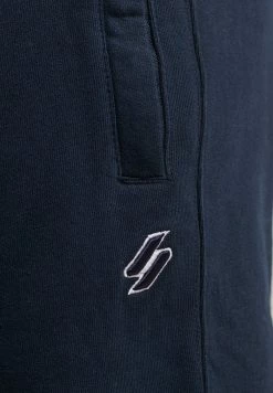 Superdry ESSENTIAL TAPERED - Tracksuit Bottoms - Deep Navy -Superdry Shop b4cf6d2a6fa84519b4e3801e341cf944