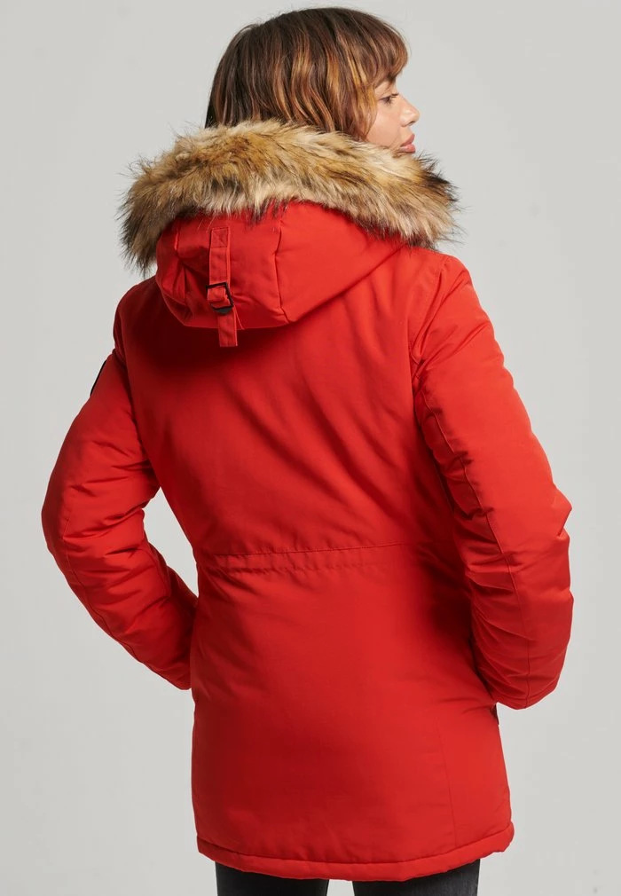 Superdry EVEREST - Parka - High Risk Red 2 Superdry EVEREST - Parka - High Risk Red - Image 2
