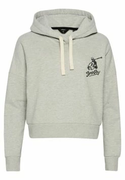 Superdry VINTAGE CALI - Hoodie - Light Grey Marl -Superdry Shop b55ff0a328794d16a49677afe2f8fbca