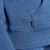 Superdry VINTAGE LOGO EMBROIDERED - Zip-up Sweatshirt - Bright Blue Marl