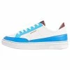 Superdry Trainers - White Aqua Blue