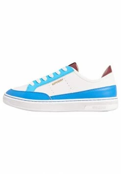 Superdry Trainers - White Aqua Blue