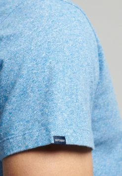 Superdry VINTAGE - Basic T-shirt - Fresh Blue Grit -Superdry Shop b621bcb419aa47ffb2fe327c6dc742bc