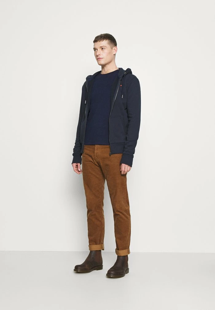 Superdry CLASSIC ZIPHOOD - Zip-up Sweatshirt - Rich Navy 2 Superdry CLASSIC ZIPHOOD - Zip-up Sweatshirt - Rich Navy - Image 2