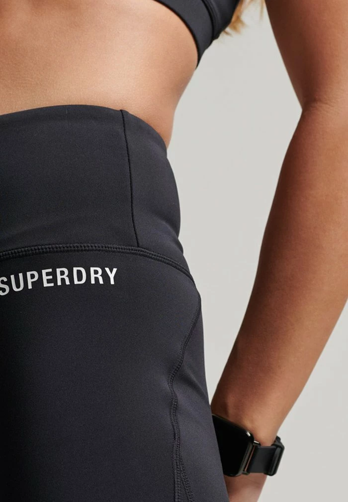 Superdry CORE - Leggings - Trousers - Black 3 Superdry CORE - Leggings - Trousers - Black - Image 3