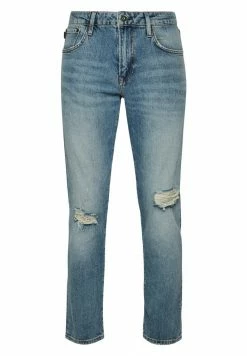Superdry TAILORED - Straight Leg Jeans - Beak Beat Up Blue -Superdry Shop b6d37c343f9744e69673ae32064bd2ad