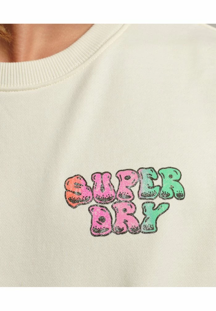 Superdry INTO THE WOODS - Sweatshirt - Off White 4 Superdry INTO THE WOODS - Sweatshirt - Off White - Image 4