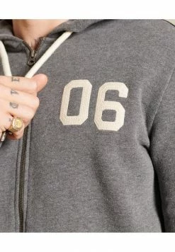 Superdry Zip-up Sweatshirt - Rich Charcoal Marl 5 Superdry Zip-up Sweatshirt - Rich Charcoal Marl -Superdry Shop b7273120ec5349ce9fd60f475ee4436e