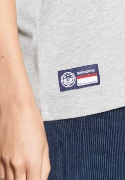 Superdry TRACK & FIELD - Print T-shirt - Grey Marl -Superdry Shop b74537bab8f34a1da7178154c9eb629e