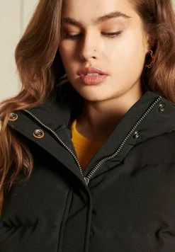 Superdry EVEREST - Waistcoat - Black -Superdry Shop b75ab08ef2324544a75f92fa18ece614