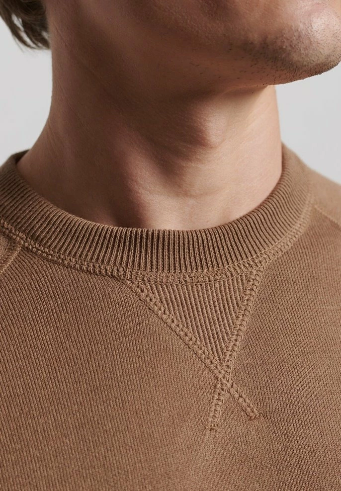 Superdry Jumper - Buck Tan Marl 4 Superdry Jumper - Buck Tan Marl - Image 4