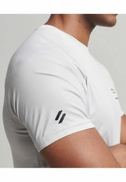 Superdry SPORT TRAIN ACTIVE GRAPHIC SHORT SLEEVE - Print T-shirt - Moonlight Grey -Superdry Shop b7b9e36817dd4e1abb4d065246be6857
