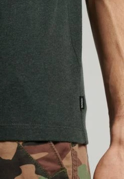 Superdry Basic T-shirt - Campus Green Grit -Superdry Shop b7d6e1be048e4d0ca94c40babf206e60