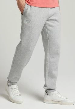 Superdry Tracksuit Bottoms - Athletic Grey Marl