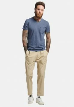 Superdry V-NECK - Basic T-shirt - Vintage Indigo -Superdry Shop b7eb4caf47b24008b100f1a62d193544