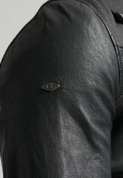 Superdry BIKER JACKET - Leather Jacket - Black -Superdry Shop b7f06825cebe4a60b9b8de95bcbb3a76