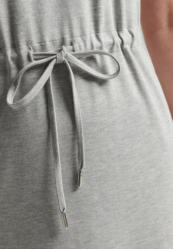 Superdry Jersey Dress - Light Grey Marl 6 Superdry Jersey Dress - Light Grey Marl - Image 6