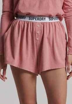 Superdry Pyjama Bottoms - Dusty Rose Marl