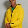 Superdry SPORTS PUFFER - Winter Jacket - Yellow