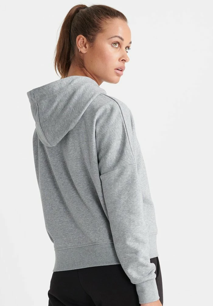 Superdry Hoodie - Grey Marl 2 Superdry Hoodie - Grey Marl - Image 2