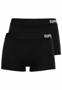 Superdry ORGANIC COTTON DOUBLE PACK - Boxer Shorts - Black/black Optic -Superdry Shop b8c724a649f641f4a7e60942a864938e