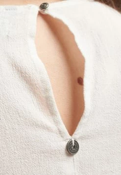 Superdry VINTAGE CUTWORK LONG SLEEVE - Blouse - Ecru -Superdry Shop b91d74d7bd974dfc99ff699f026f558f