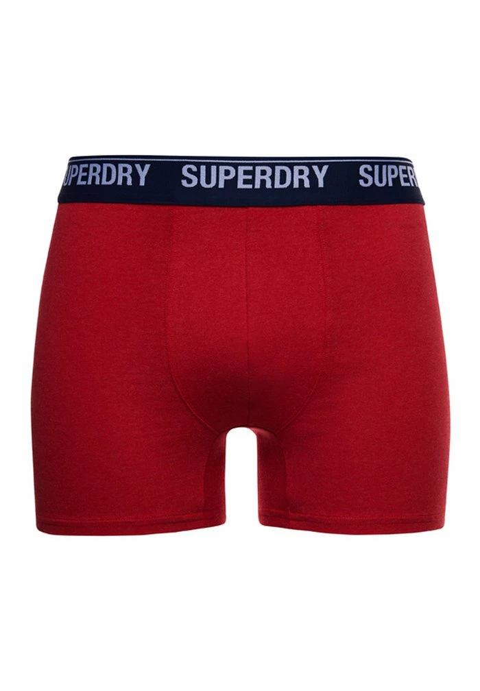 Superdry 2 PACK - Boxer Shorts - Burgundy/red 4 Superdry 2 PACK - Boxer Shorts - Burgundy/red - Image 4