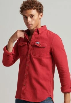 Superdry TRAILSMAN FLANNEL - Shirt - New Port