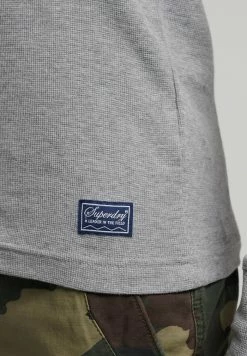 Superdry Long Sleeved Top - Grey Marl -Superdry Shop b9608d7da7b243b98ca5cfeb91d71d24