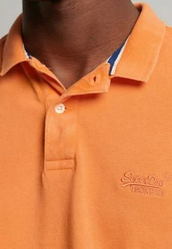 Superdry VINTAGE DESTROY - Polo Shirt - Jaffa -Superdry Shop b9707fe5cf994999b28c3c6c7ebaae99