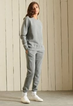 Superdry VINTAGE - Sweatshirt - Rich Charcoal Marl