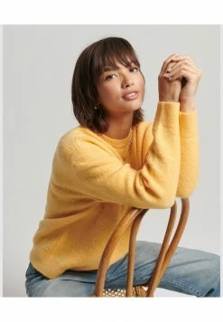 Superdry VINTAGE CLASSIC ESSENTIAL CREW - Jumper - Bright Yellow 7 Superdry VINTAGE CLASSIC ESSENTIAL CREW - Jumper - Bright Yellow -Superdry Shop b9faba2dba5d45ddbb78227857c325a2