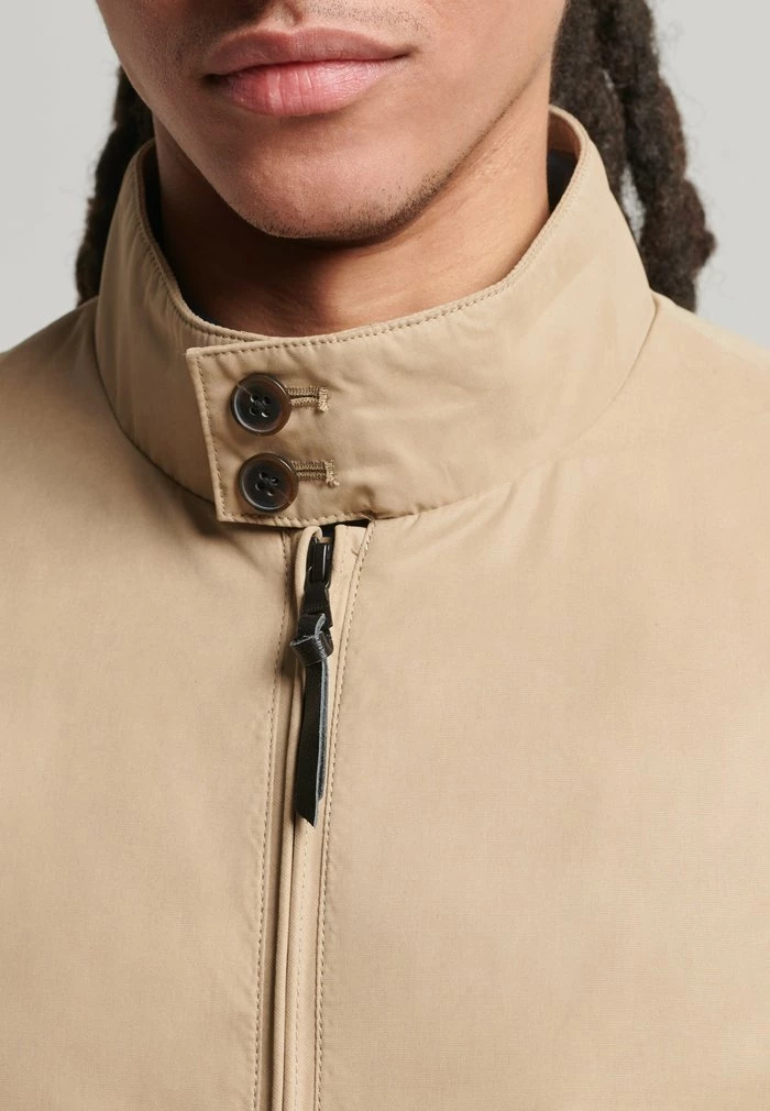 Superdry HARRINGTON - Summer Jacket - Tan 6 Superdry HARRINGTON - Summer Jacket - Tan - Image 6