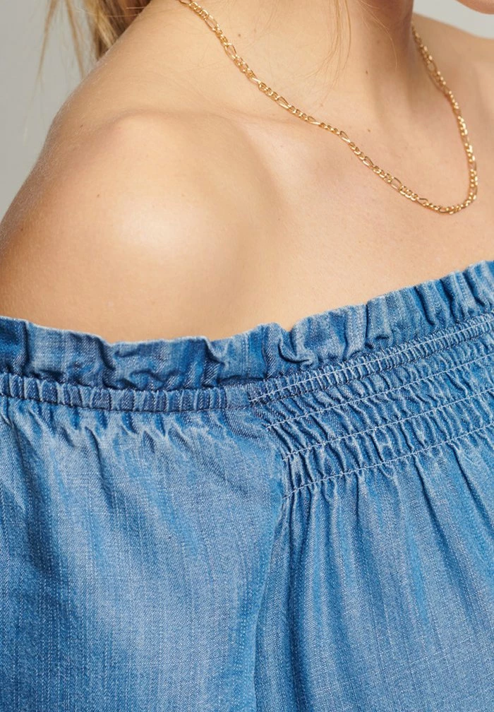 Superdry VINTAGE - Denim Dress - Mid Wash 1 Superdry VINTAGE - Denim Dress - Mid Wash