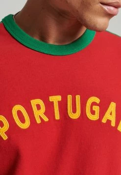 Superdry RINGSPUN FOOTBALL PORTUGAL - Print T-shirt - Varsity Red 7 Superdry RINGSPUN FOOTBALL PORTUGAL - Print T-shirt - Varsity Red -Superdry Shop baa0cee3c8804f67aa195dce3764491b