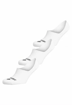 Superdry SPORT COOLMAX NO SHOW PACK OF 3 - Socks - White Multipack