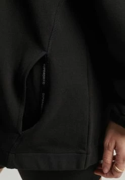 Superdry CODE OVERSIZED - Hoodie - Black -Superdry Shop baf2edd275e74645abc48c7183f40e14