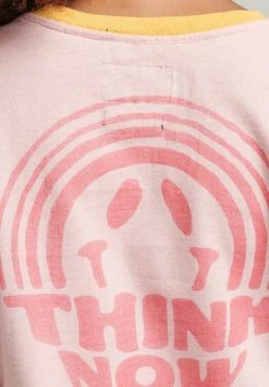 Superdry RINGER - Print T-shirt - Flamingo Marl Ochre Marl -Superdry Shop bb19af7cc6af4fffb3a07e948ff5422e