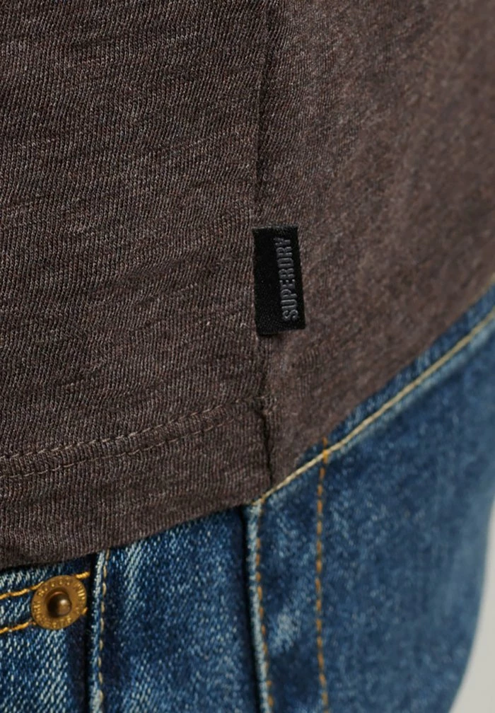 Superdry STUDIO - Long Sleeved Top - Coffee Marl 4 Superdry STUDIO - Long Sleeved Top - Coffee Marl - Image 4