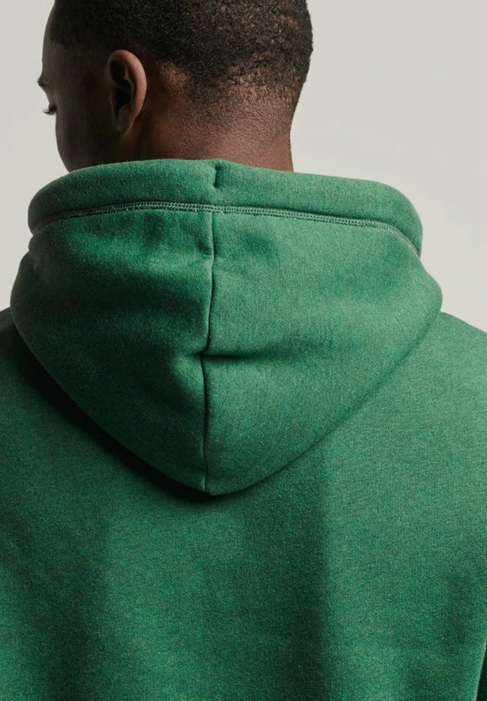 Superdry Zip-up Sweatshirt - Field Green Marl 2 Superdry Zip-up Sweatshirt - Field Green Marl - Image 2