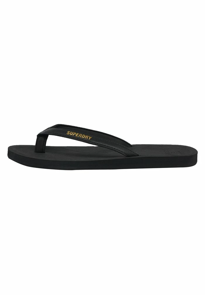 SUPERDRY BASELINE FLIP FLOPS - Slippers - Black 2 SUPERDRY BASELINE FLIP FLOPS - Slippers - Black - Image 2