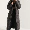 Superdry Winter Coat - Black Grid